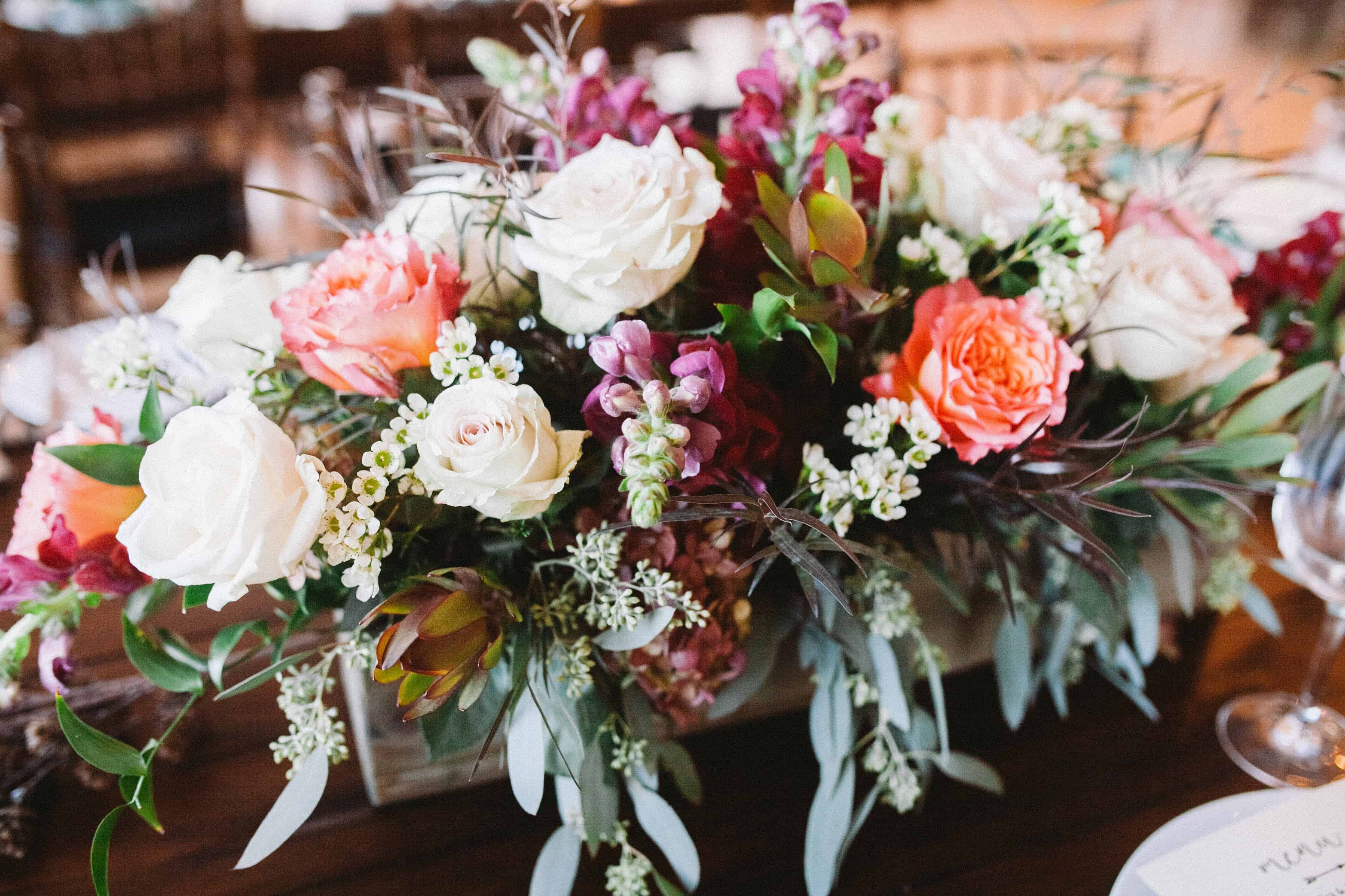 tablescape flowers