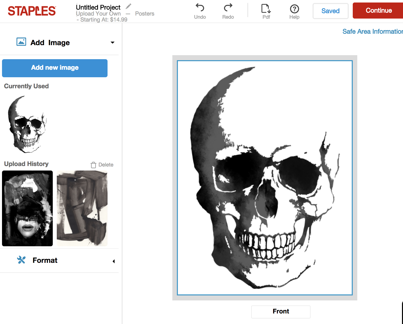 skull art