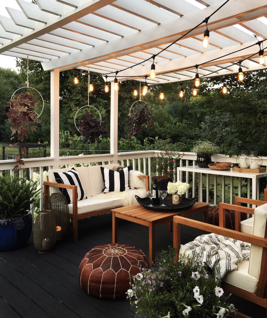 Decorating Outdoors With 2019 Summer Trends - A Glass Of Bovino