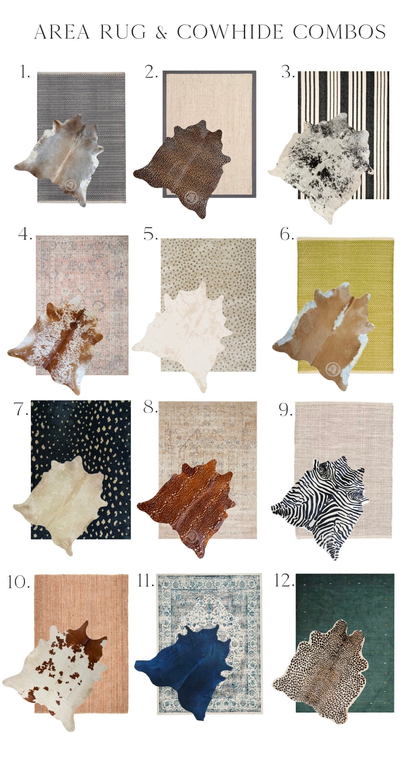 Download 5 Tips For Layering Rugs Plus An Area Rug Hide Roundup