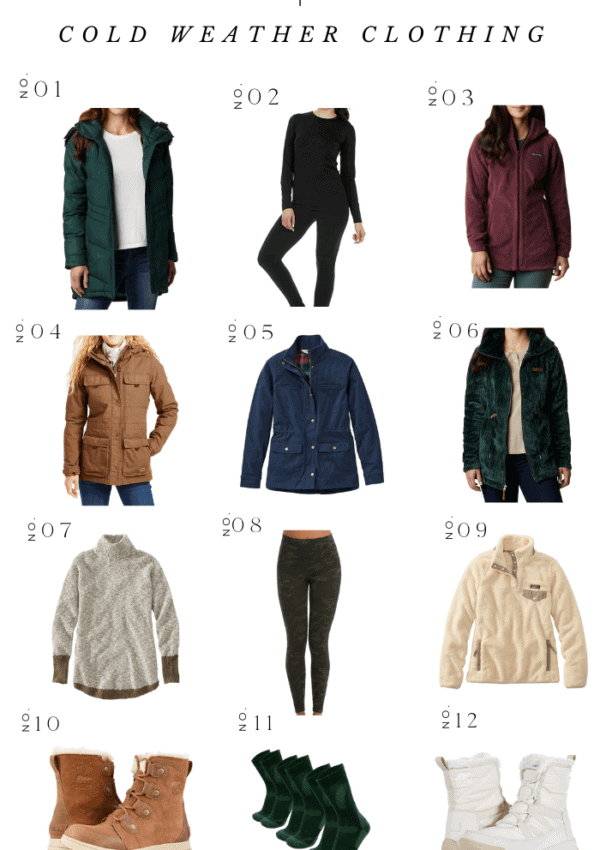 FASHION ROUNDUP: COLD WEATHER CLOTHING