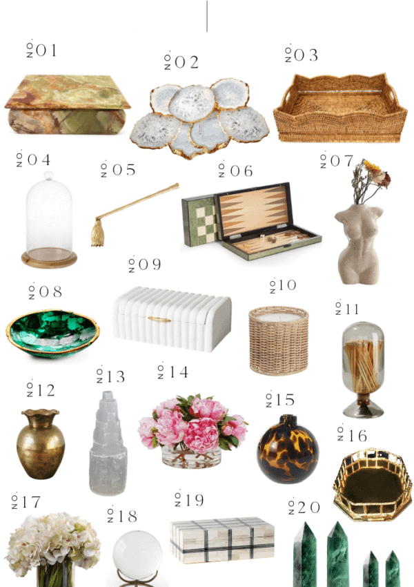 ROUNDUP: CHIC COFFEE TABLE DECOR