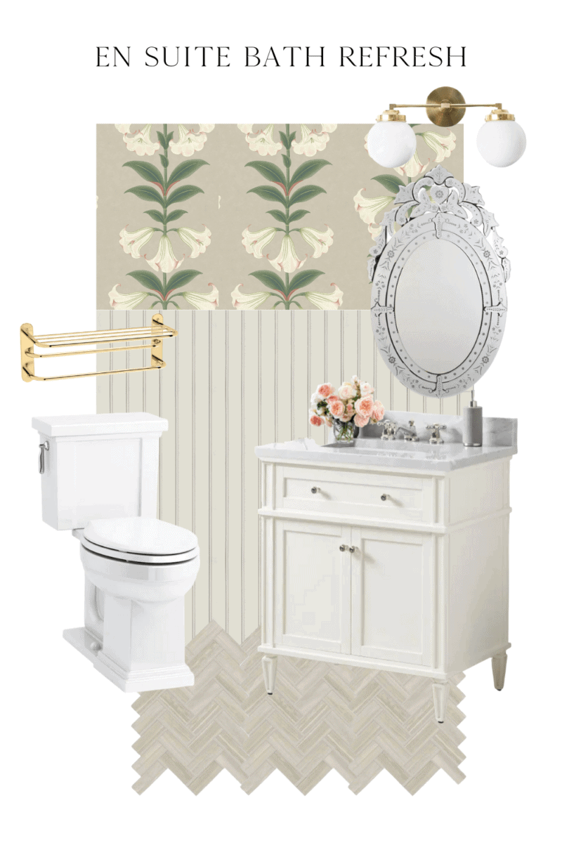 WHAT I'M PLANNING TO UPDATE & FIX IN OUR EN SUITE BATH PLUS VANITY