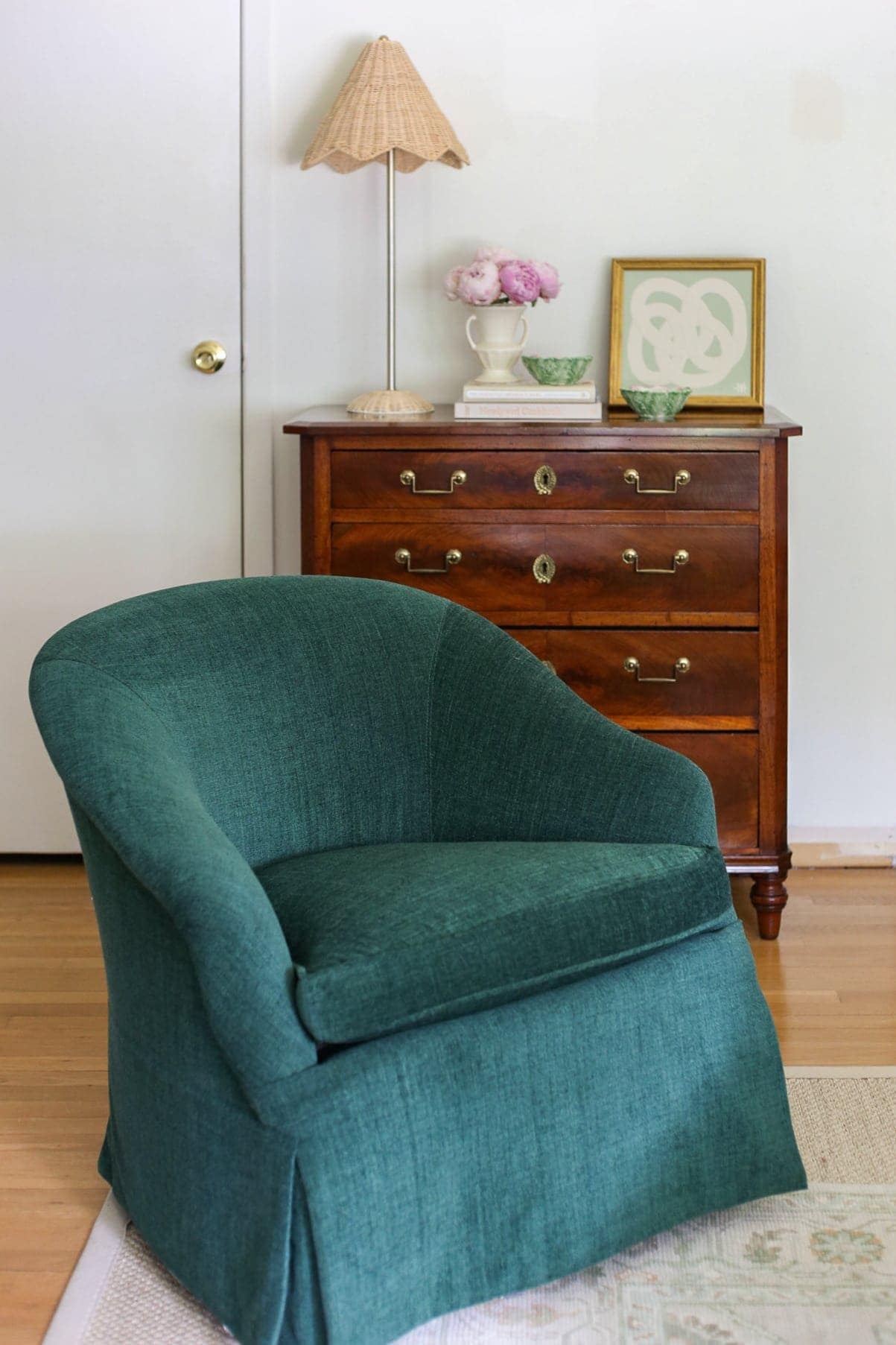 living-room-green-chairs-kravet-fabric