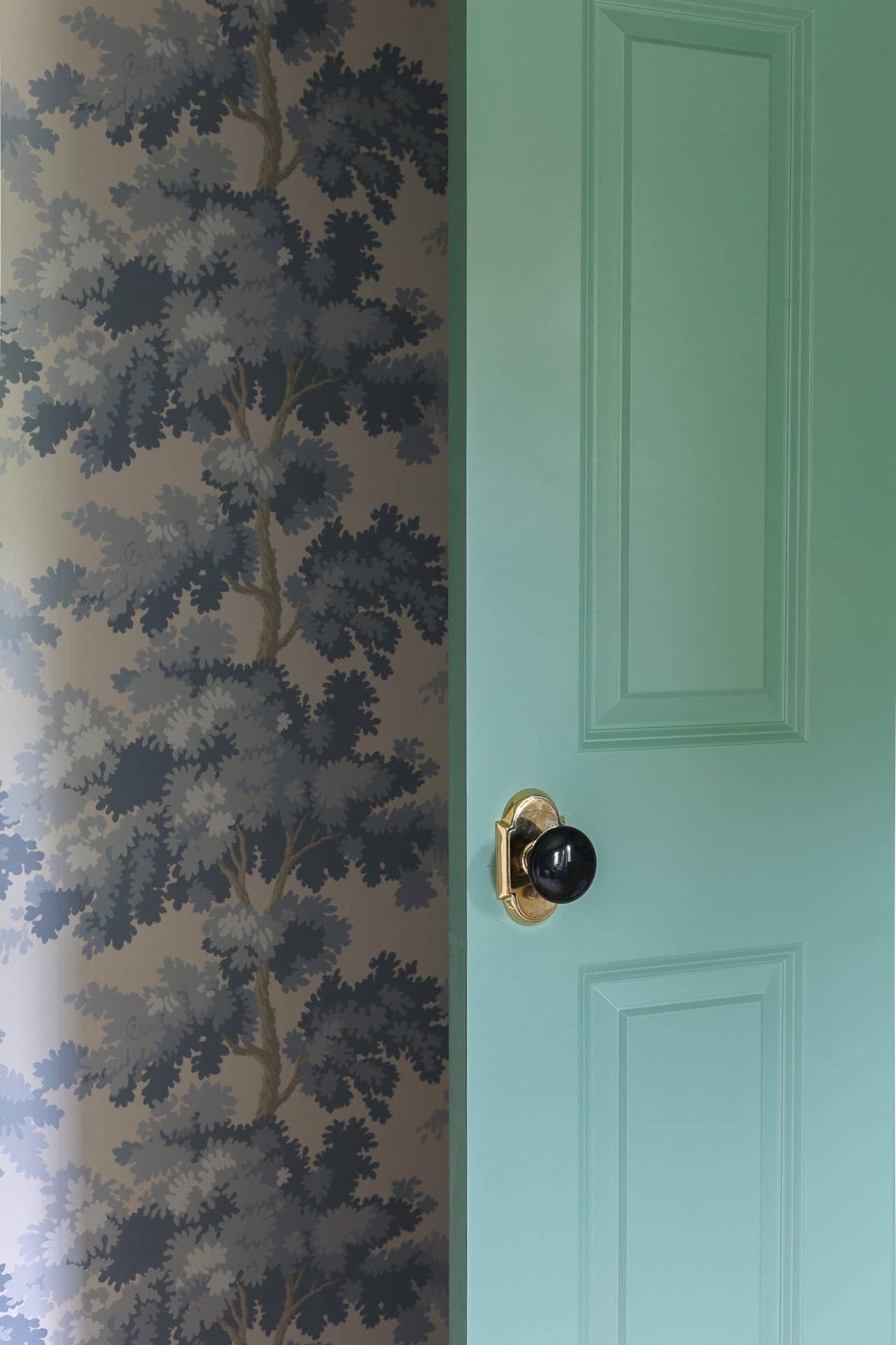 nursery-closet-wallpaper-green-doors-sandberg-raphael-wallpaper