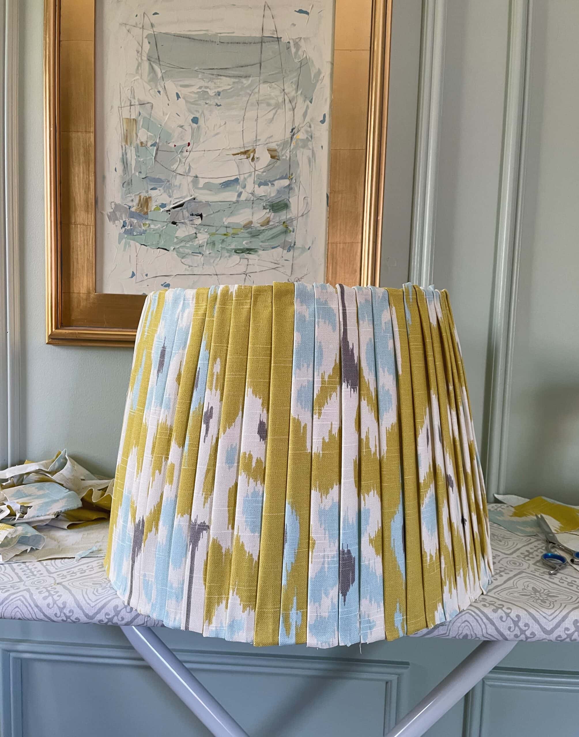 no-sew-diy-pleated-lamp-sconce-shade-tutorial