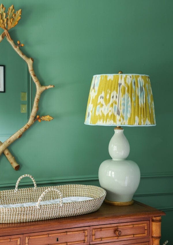 DIY NO-SEW PLEATED LAMP OR SCONCE SHADE TUTORIAL
