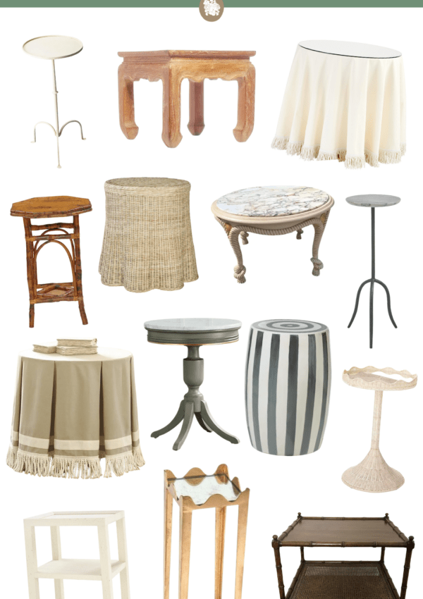BEST OF CLASSIC DESIGN: END & SIDE TABLES