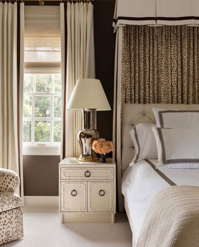 BOLD BROWN ROOMS I LOVE - A Glass of Bovino