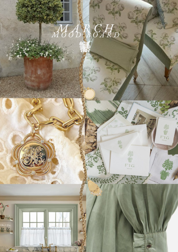 MARCH MOOD BOARD + EDIT