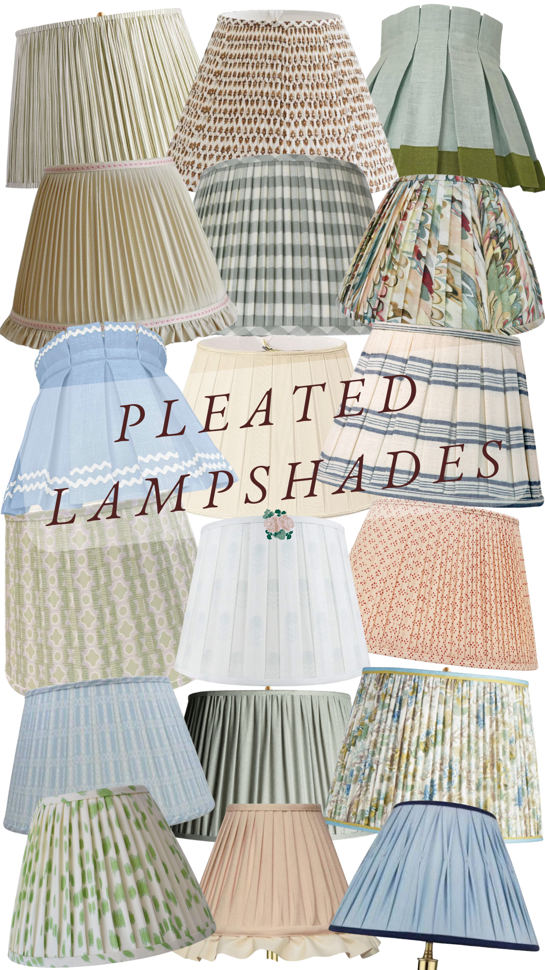 pleated-lampshades