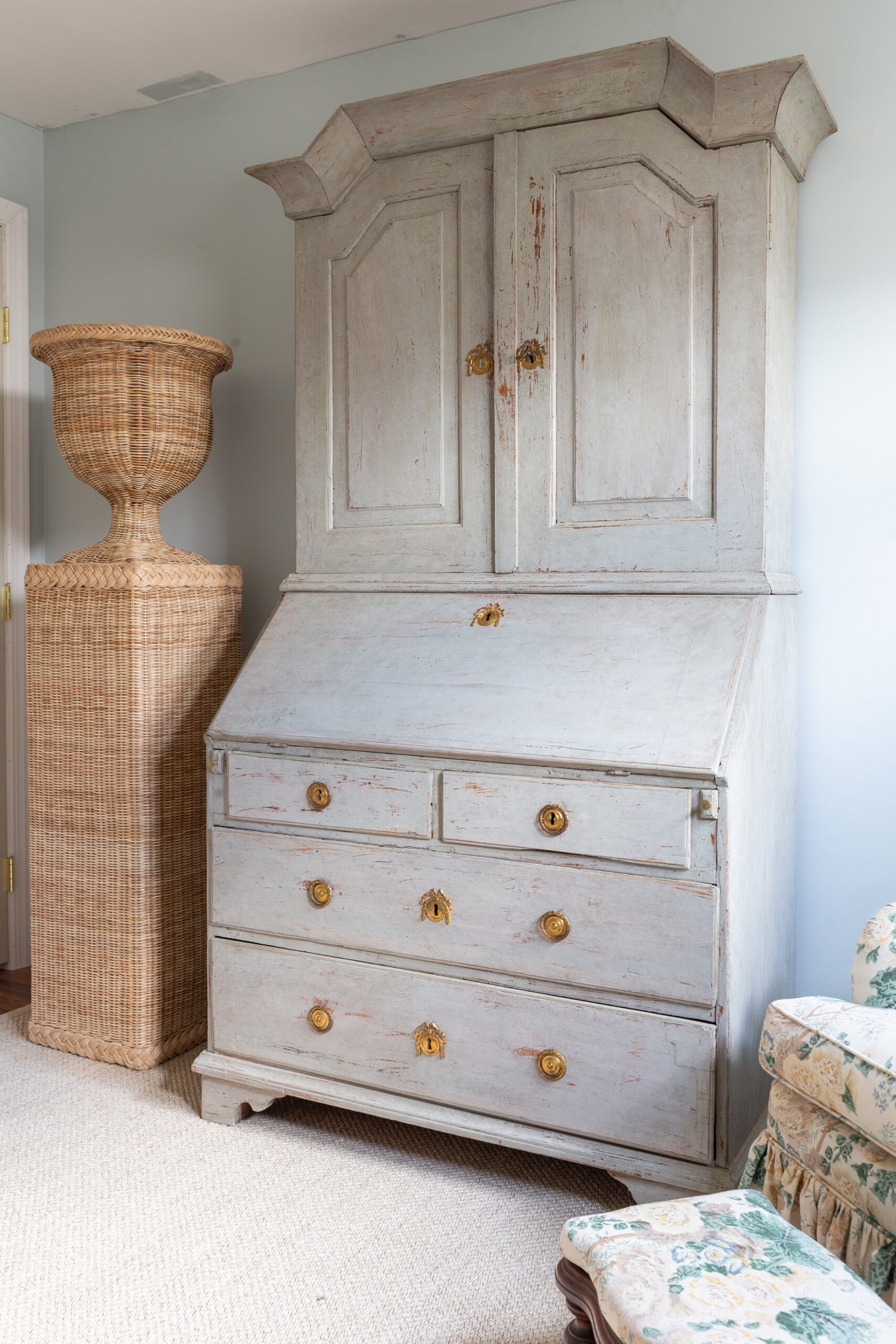 Swedish Gustavian secretary | Swedish secretary desk